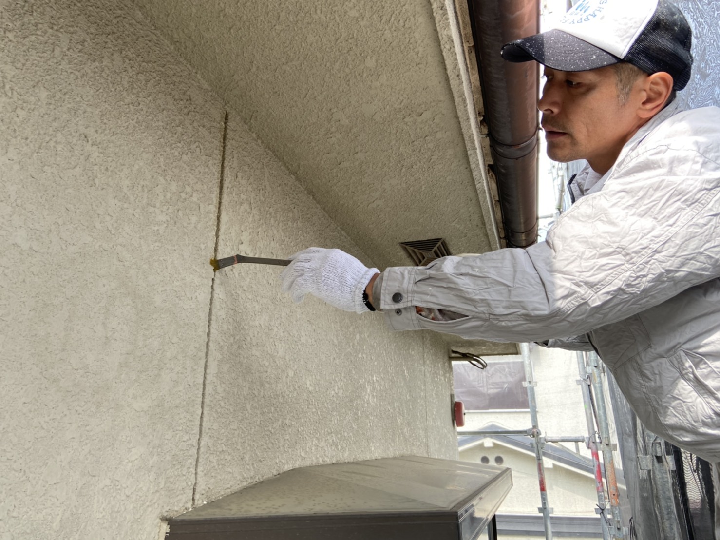 目地プライマー＠高槻市津之江町