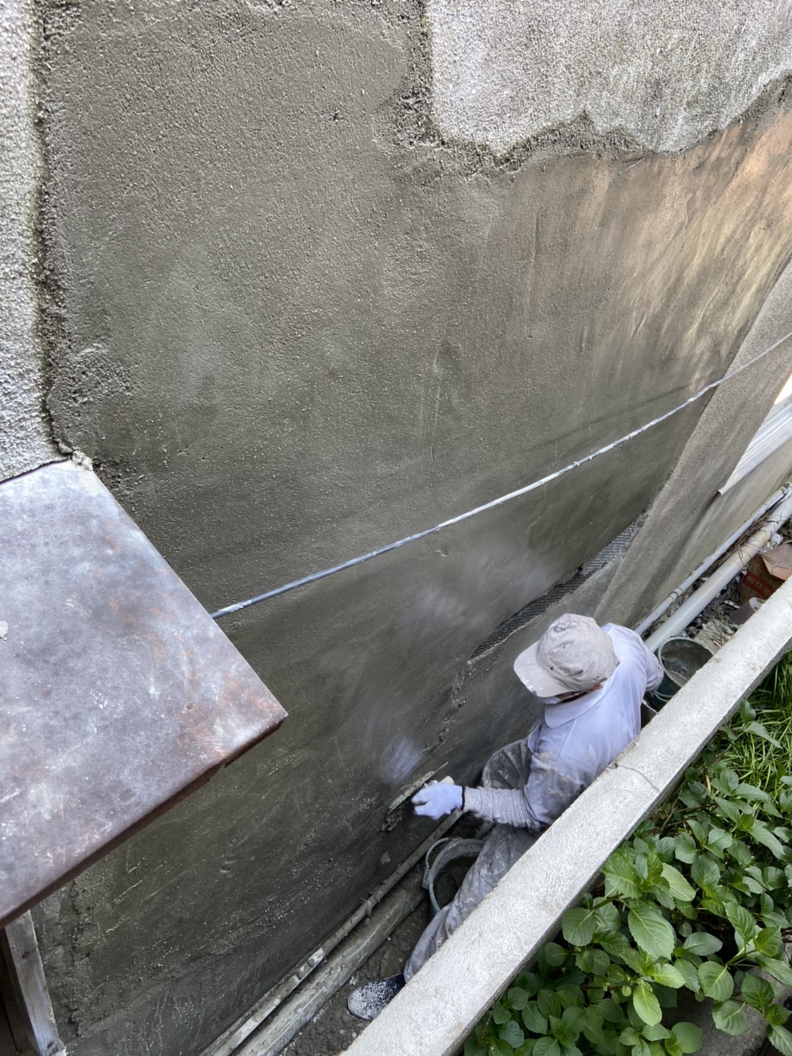 外壁補修@高槻市大冠町