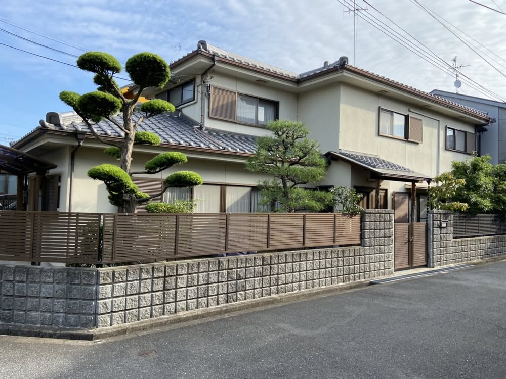 茨木・高槻の外壁塗装・防水工事YJリフォームビフォーアフター