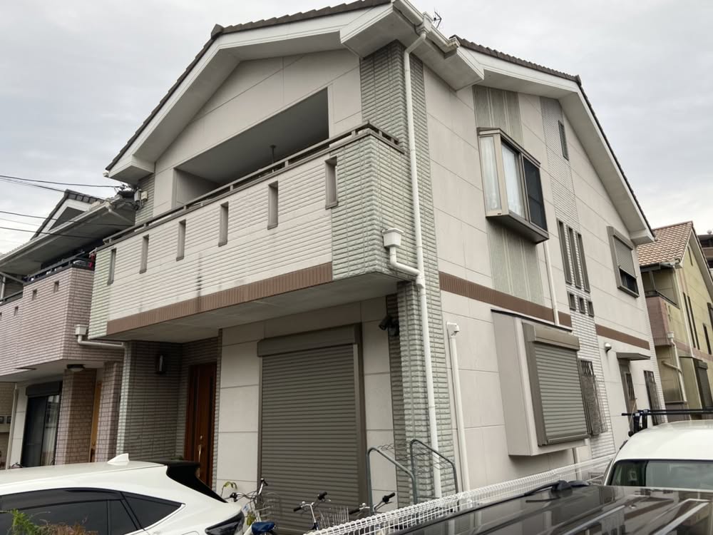 茨木・高槻の外壁塗装・防水工事YJリフォームビフォーアフター