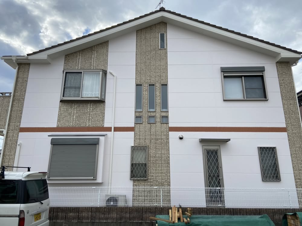 茨木・高槻の外壁塗装・防水工事YJリフォームビフォーアフター