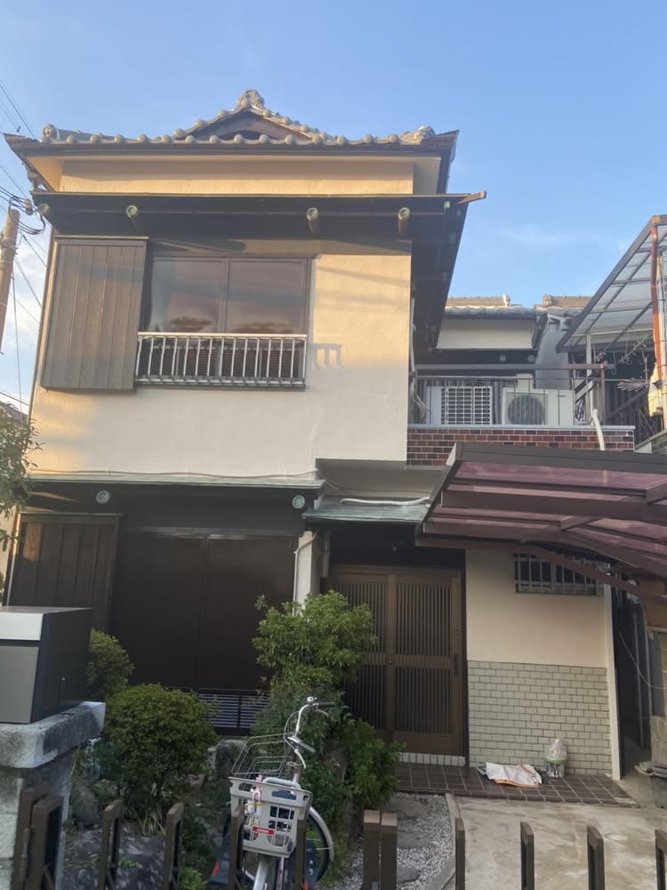 茨木・高槻の外壁塗装・防水工事YJリフォームビフォーアフター